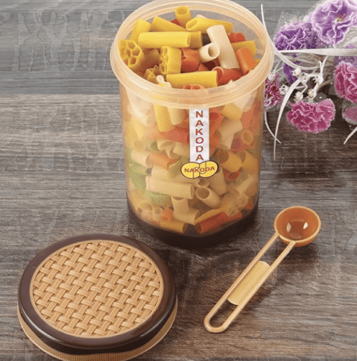 Nakoda Pluto Storage Container & Organizer Set for Kitchen, Refrigerator & Home Use,1650 ml Set Of 3 Pcs, (12.4(D) x 18) cm - Image 2